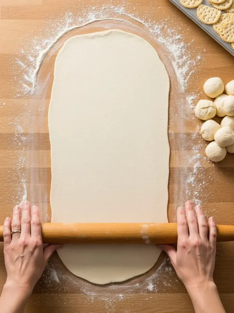 How Do You Roll the Dough Thin Enough for Extra Crispy Crackers How Do You Roll the Dough Thin Enough for Extra Crispy Crackers