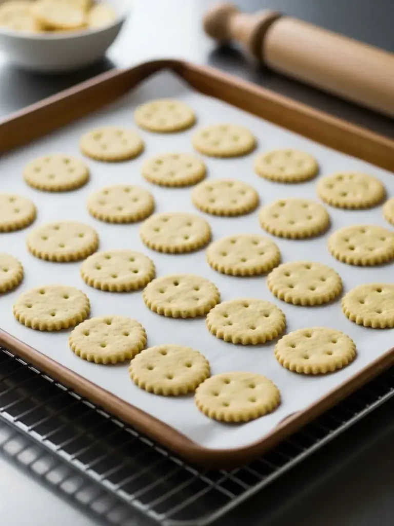 How to Make Sourdough Discard Cheese Crackers