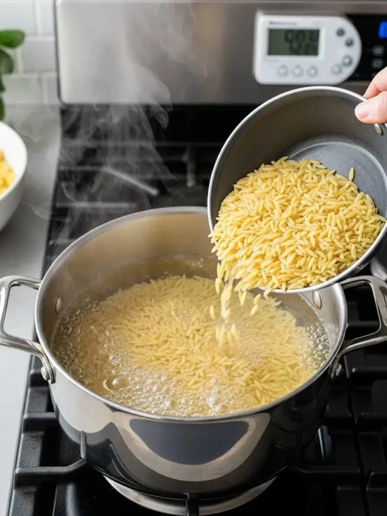 How to Make greek orzo pasta salad How to Make greek orzo pasta salad