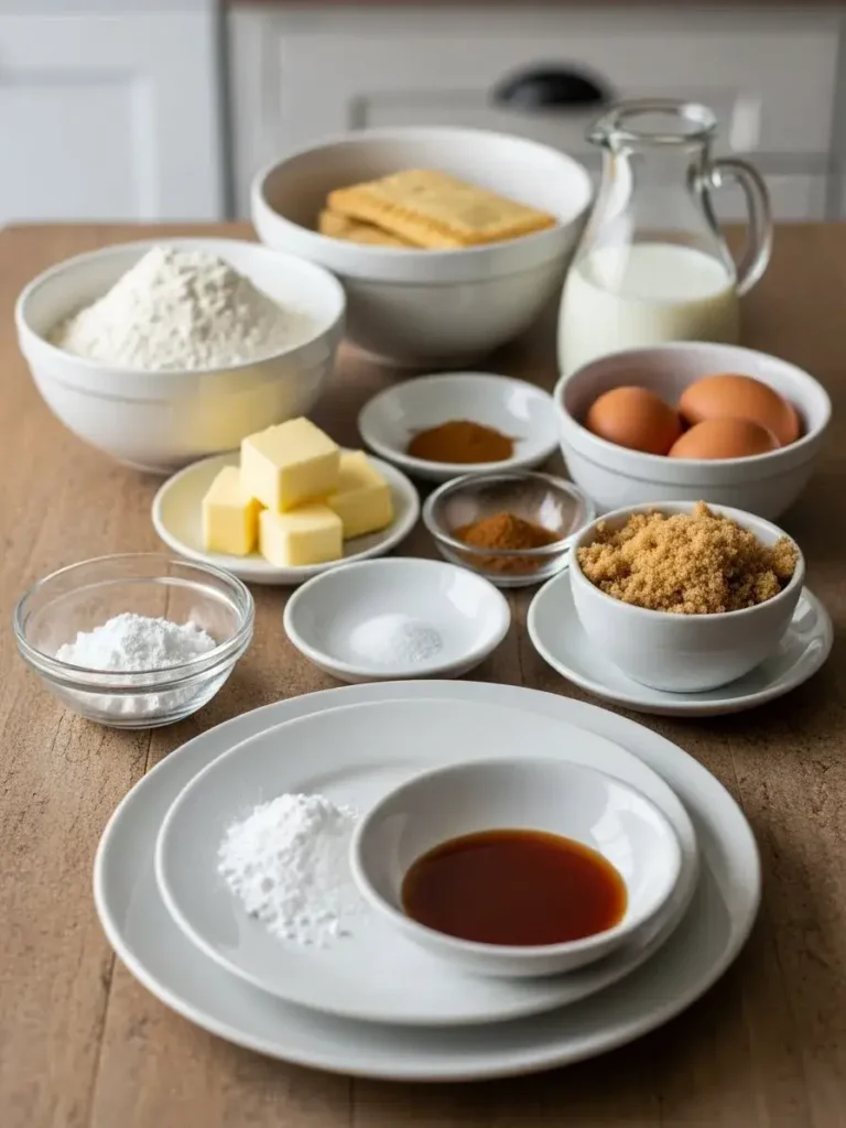 Ingredient for Brown Sugar Cinnamon Pop Tarts