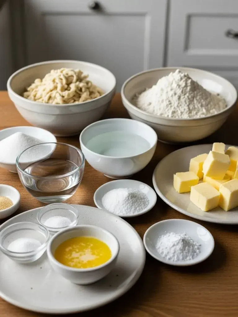 Ingredients For Sourdough Discard Pretzel Bites