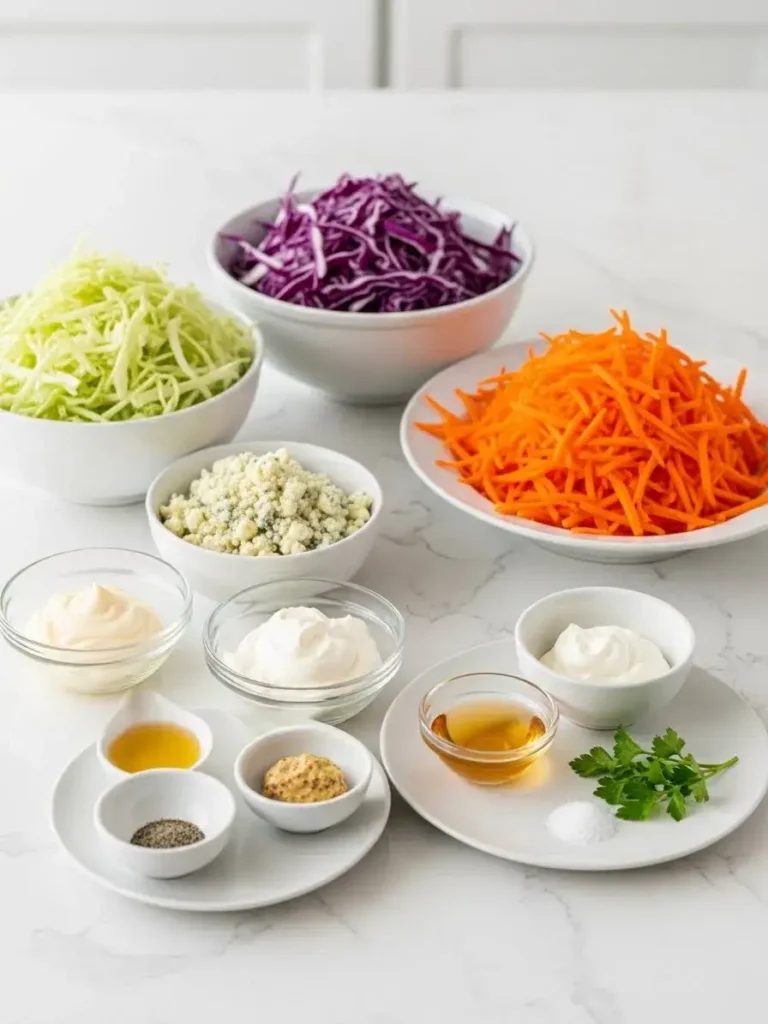 Ingredients You Need for Blue Cheese Coleslaw