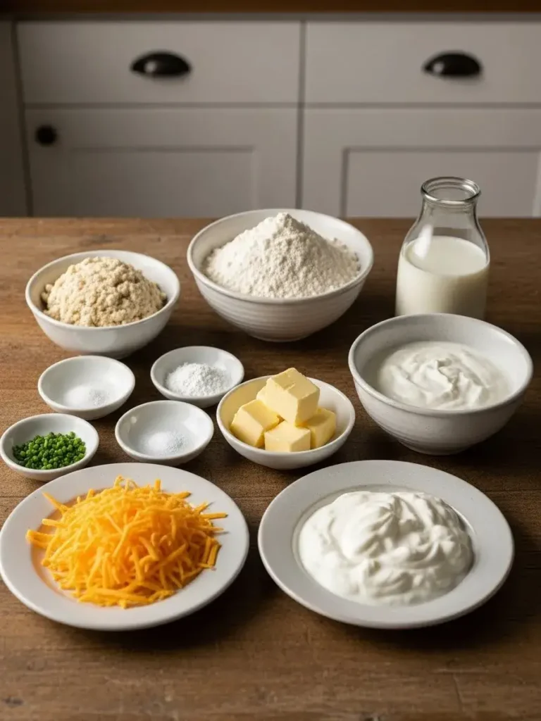 Ingredients You Will Need Sourdough & Greek Yogurt Cheddar Biscuit Ingredients You Will Need Sourdough & Greek Yogurt Cheddar Biscuit