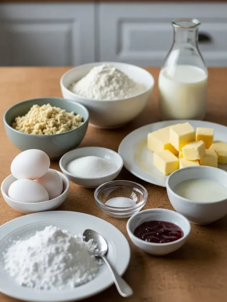 Ingredients for Sourdough Discard Pop Tarts