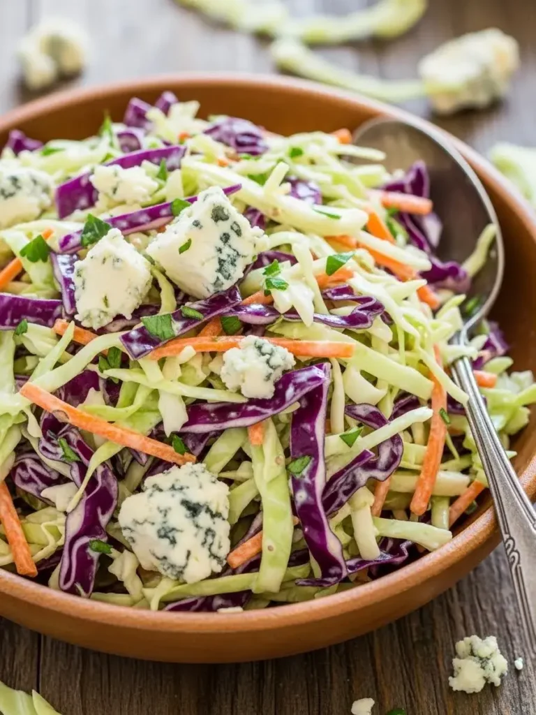 Serving Suggestions  Blue Cheese Coleslaw