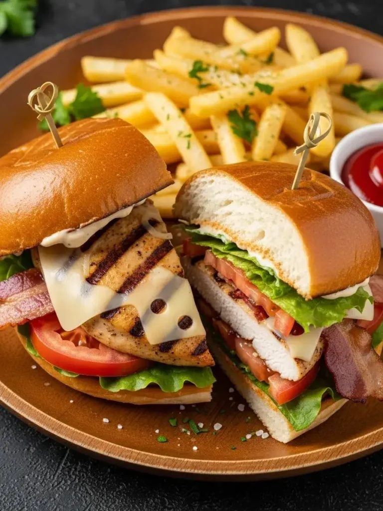 Serving Suggestions Grilled Chicken Sandwich