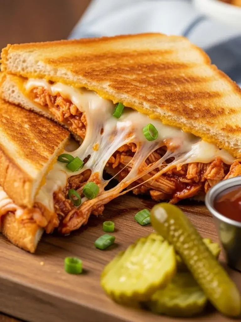 Serving Suggestions and Tips BBQ Chicken Grilled Cheese