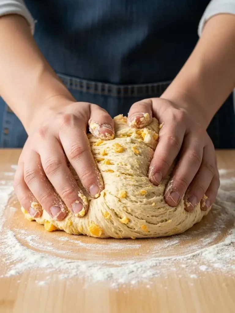 Step by Step Instructions Sourdough & Greek Yogurt Cheddar Biscuit Step by Step Instructions Sourdough & Greek Yogurt Cheddar Biscuit