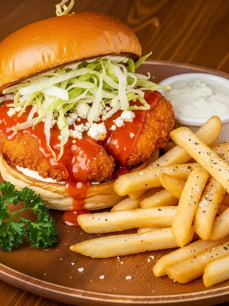 What to Serve With a Buffalo Chicken Sandwich