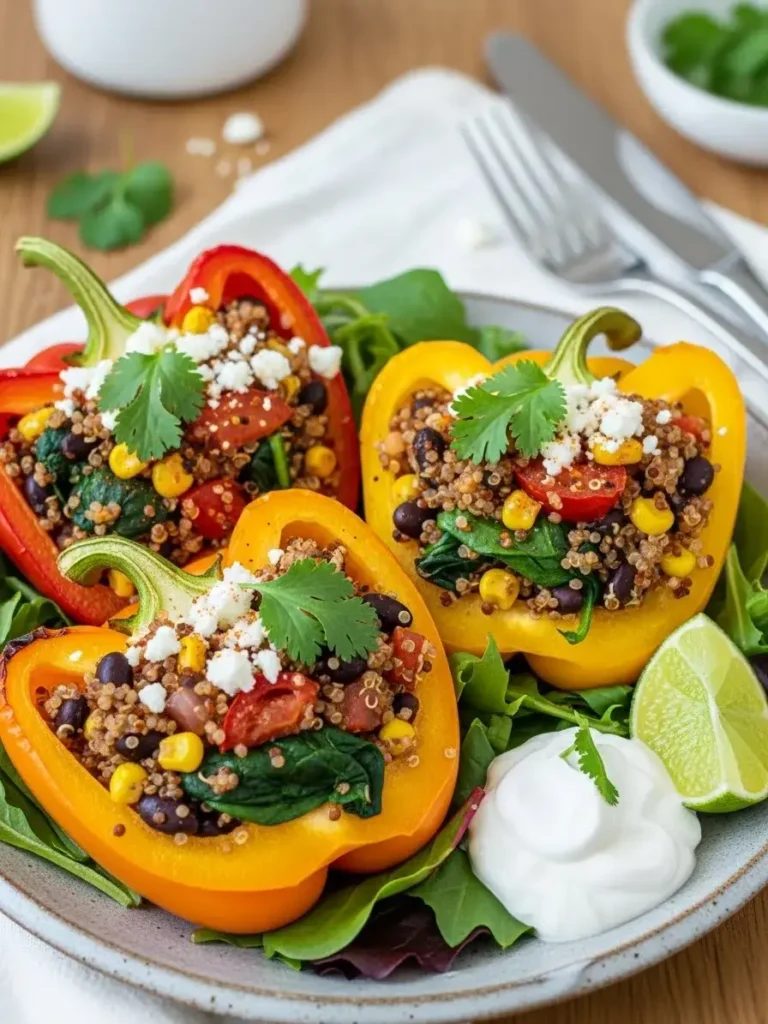 What to Serve with Vegetarian Stuffed Bell Peppers