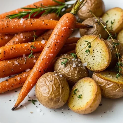 Roasted Carrots and Potatoes