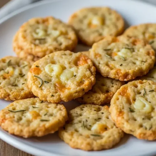 Sourdough Cheese Crackers