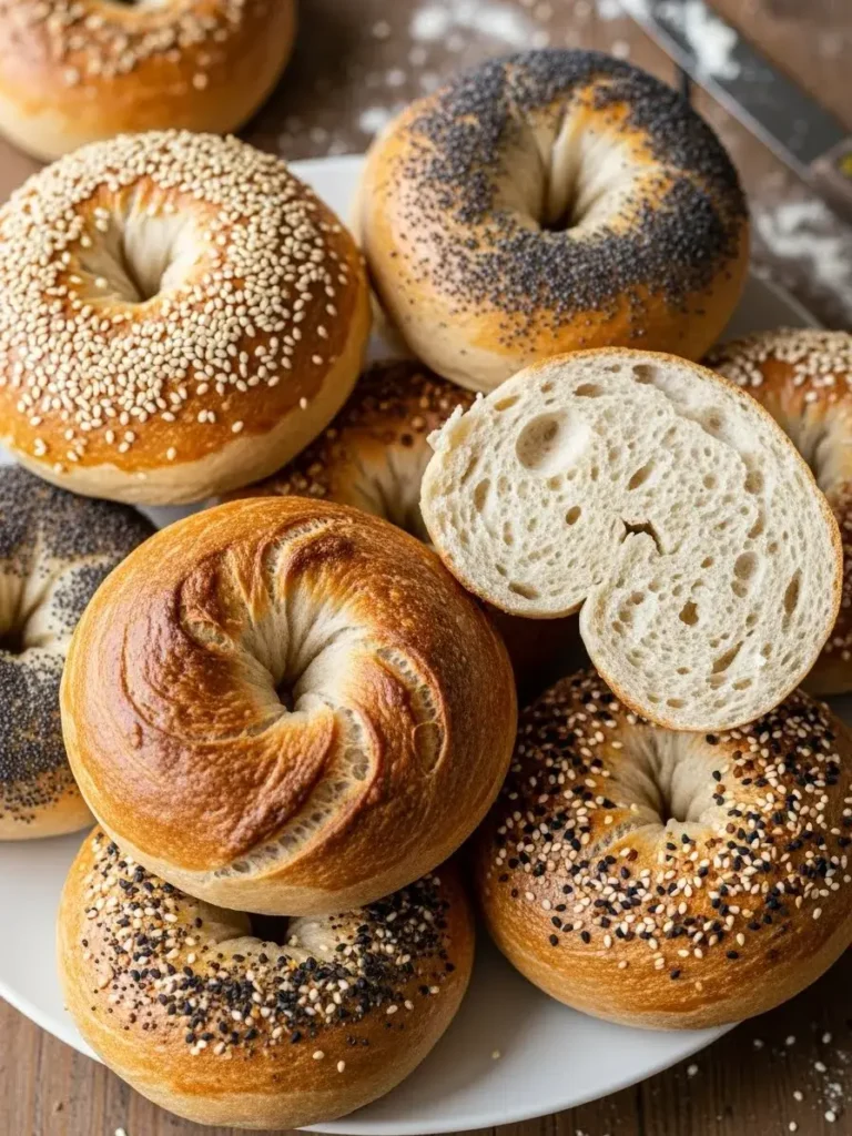 Sourdough Discard Bagels