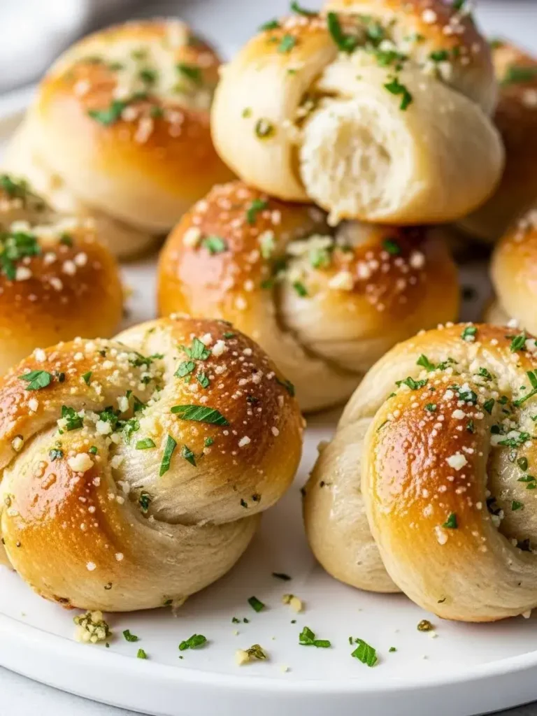 Sourdough Discard Garlic Knots