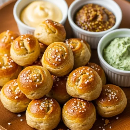 Sourdough Discard Pretzel Bites