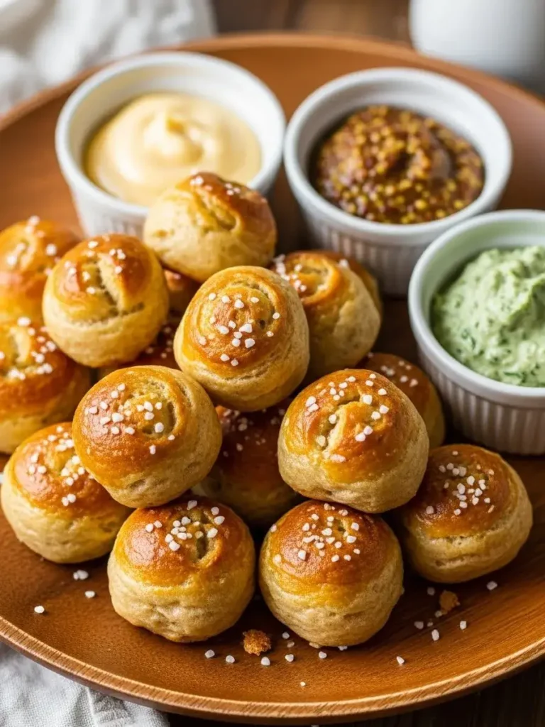 Sourdough Discard Pretzel Bites